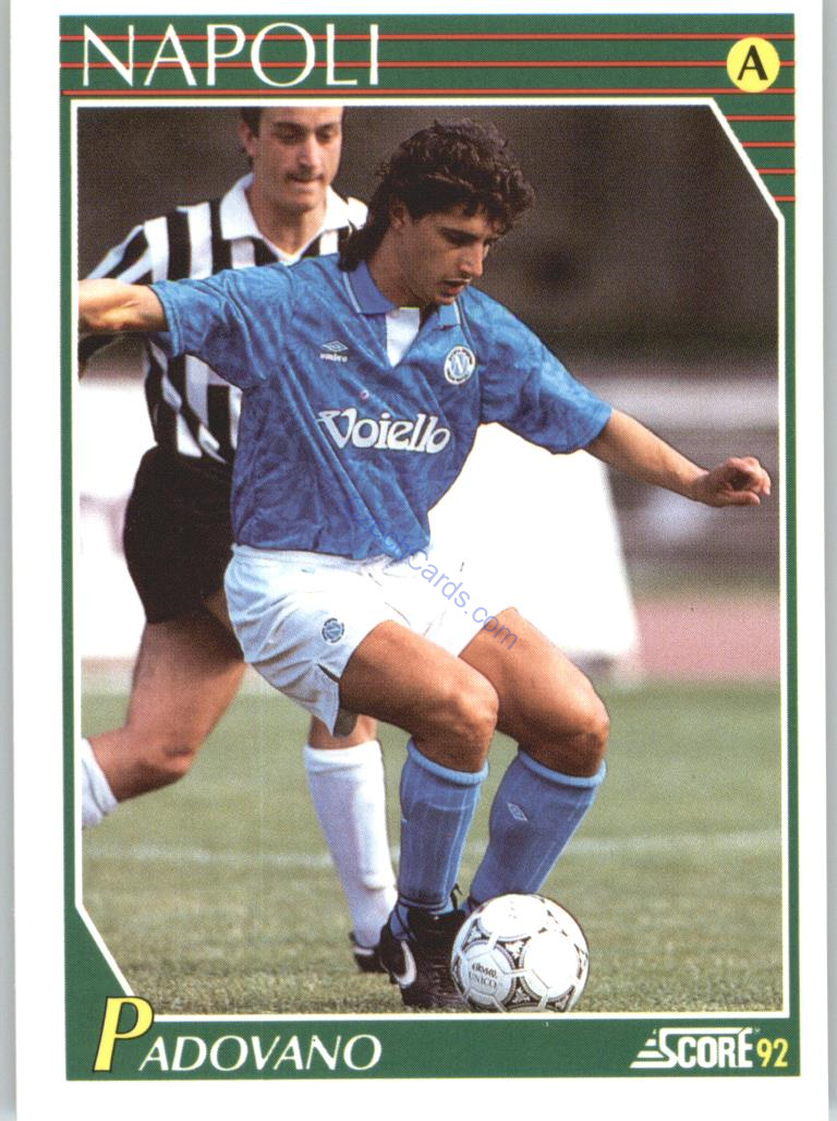 Michele Padovano 1992 Score Italian League #191
