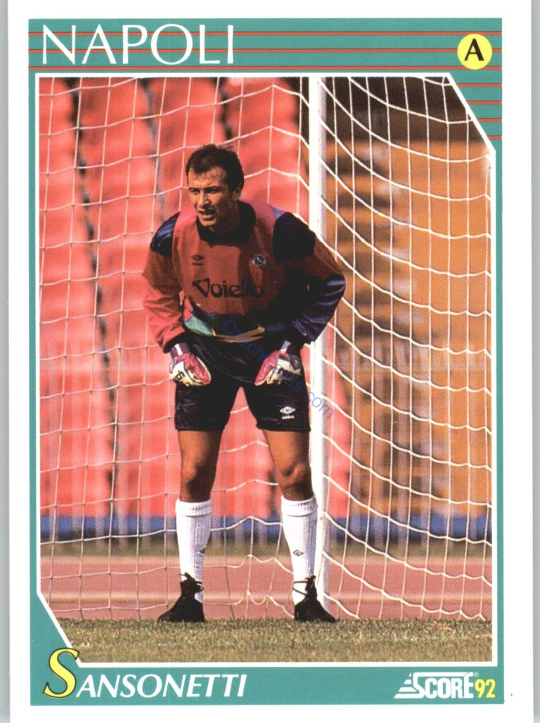 Gianni Sansonetti 1992 Score Italian League #192