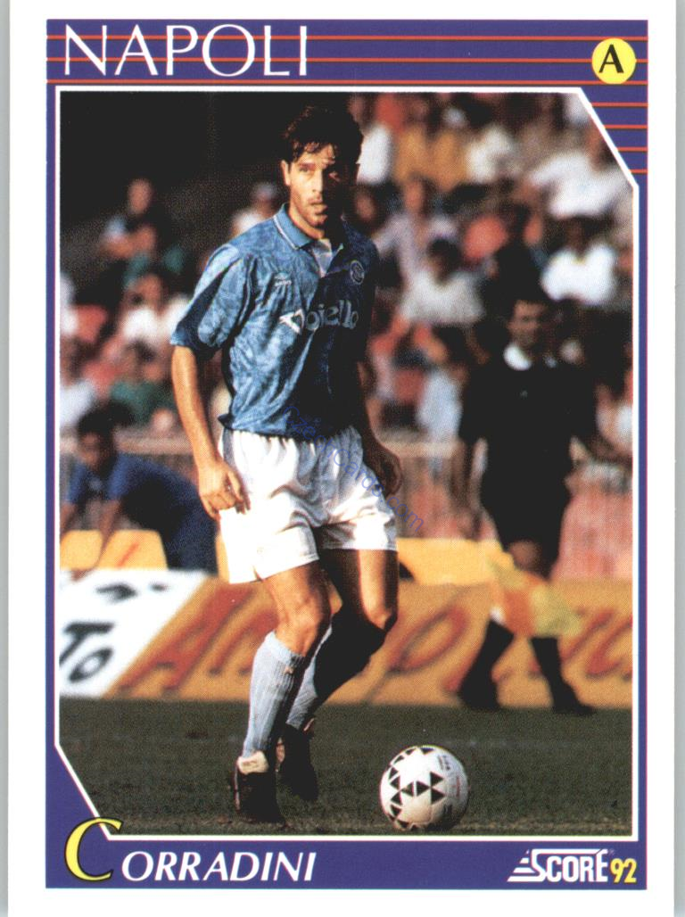 Giancarlo Corradini 1992 Score Italian League #193