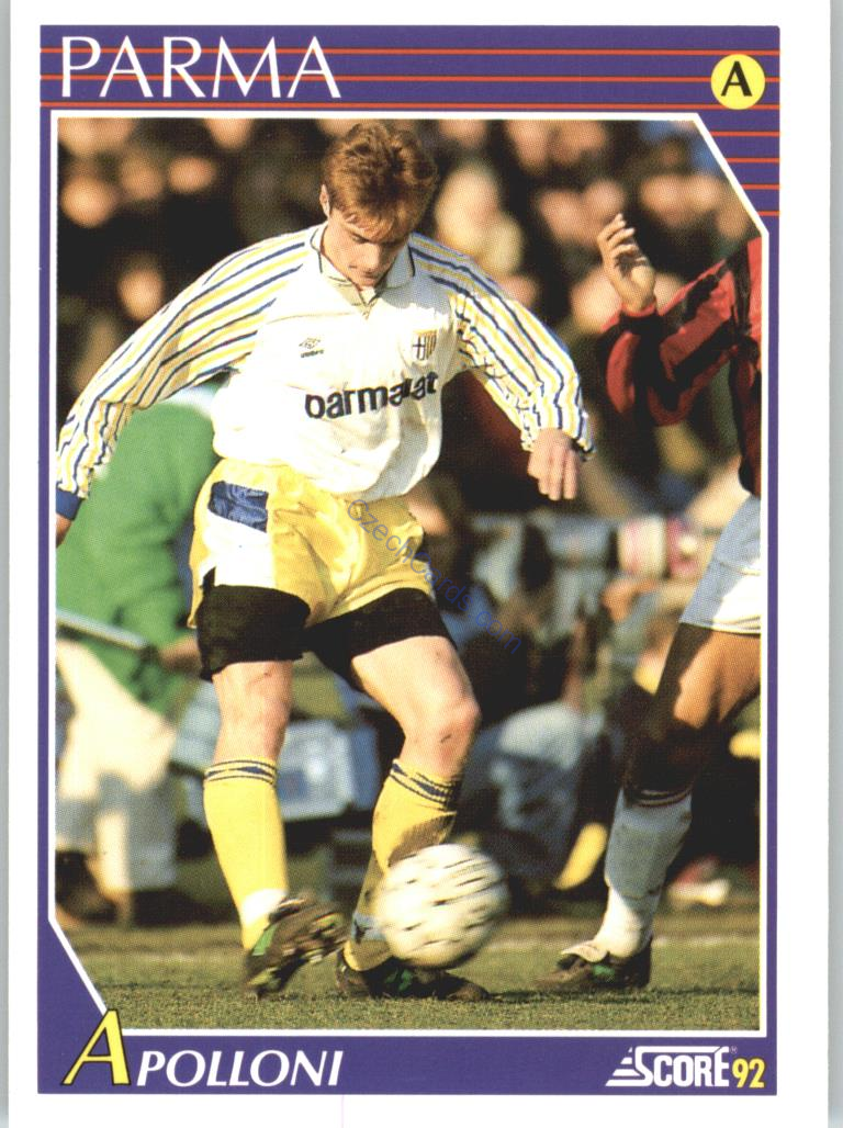 Luigi Apolloni 1992 Score Italian League #200