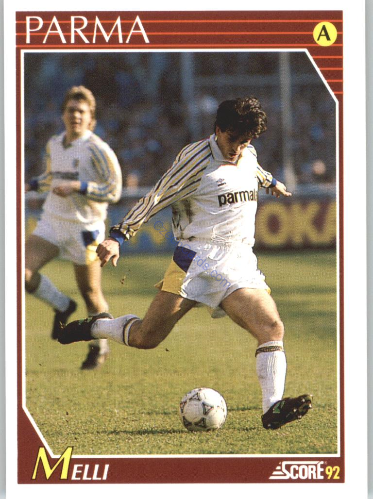 Alessandro Melli 1992 Score Italian League #202