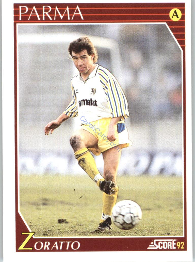 Daniele Zoratto 1992 Score Italian League #203