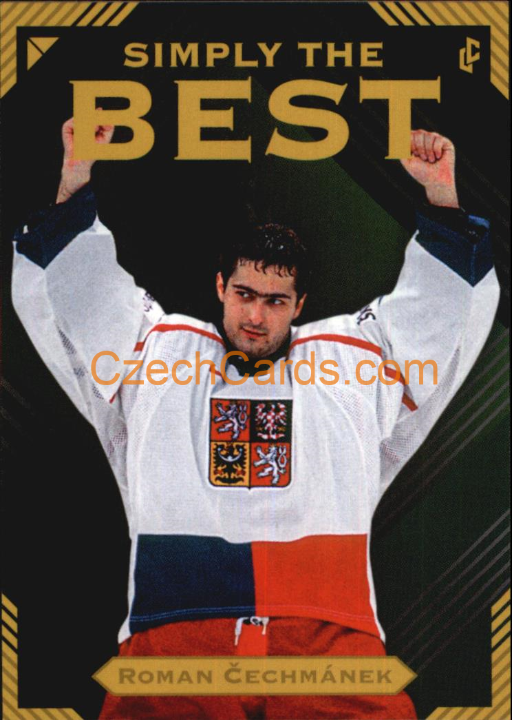 Roman Čechmánek 2023 Legendary Cards Simply The Best #21