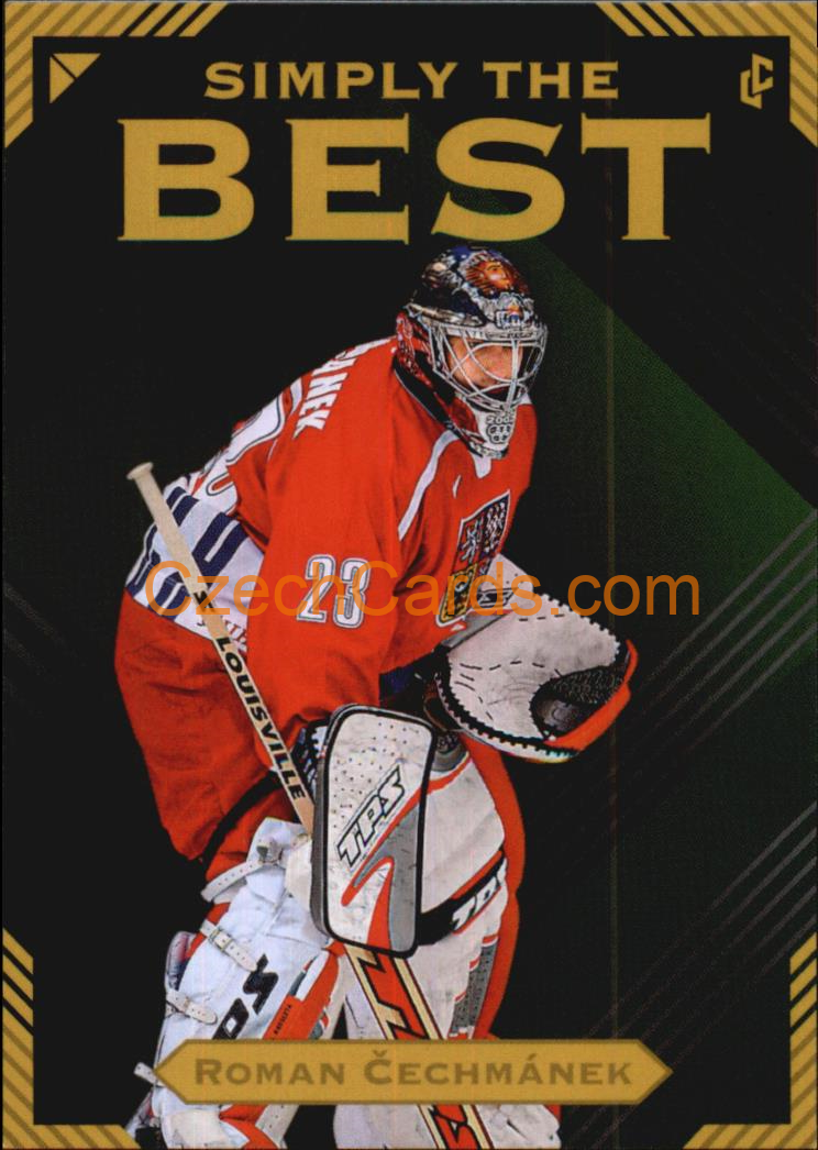 Roman Čechmánek 2023 Legendary Cards Simply The Best #24
