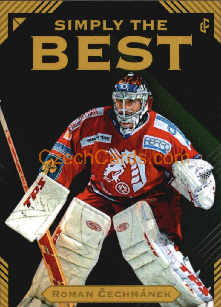 Roman Čechmánek 2023 Legendary Cards Simply The Best #36