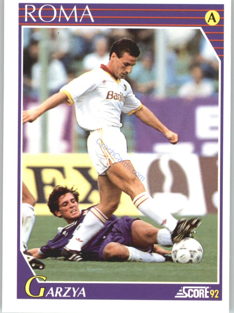 Luigi Garzya 1992 Score Italian League #212