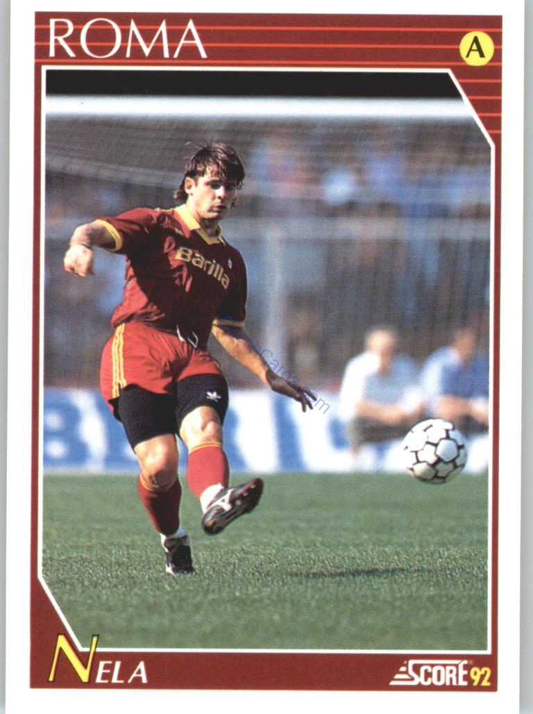 Sebastiano Nela 1992 Score Italian League #216