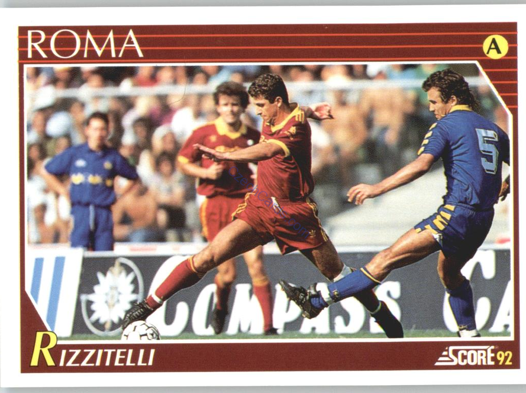 Ruggiero Rizzitelli 1992 Score Italian League #221