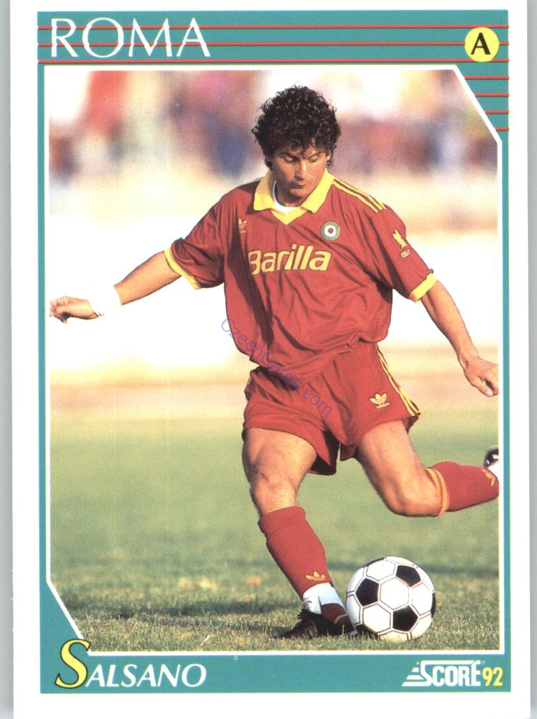 Fausto Salsano 1992 Score Italian League #224