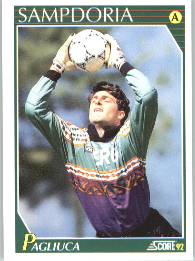 Gianluca Pagliuca 1992 Score Italian League #226