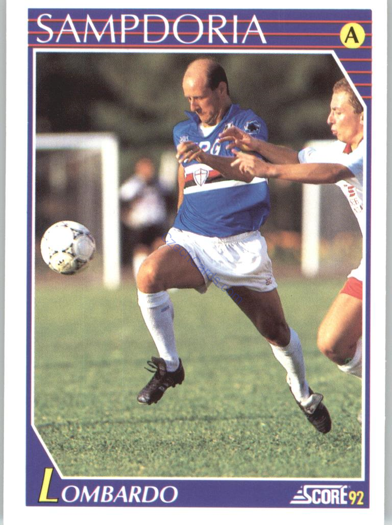 Attilio Lombardo 1992 Score Italian League #232