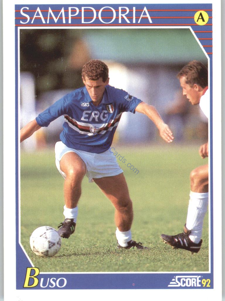 Renato Buso 1992 Score Italian League #240