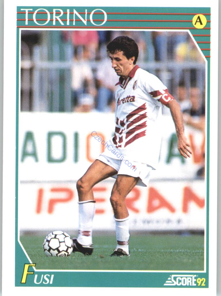Luca Danilo Fusi 1992 Score Italian League #244