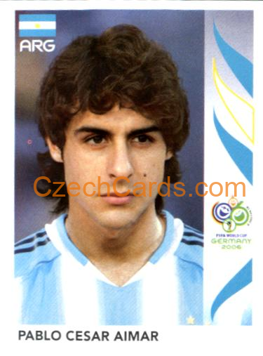 Pablo Cesar Aimar 2006 Panini FIFA WC Germany sticker #177