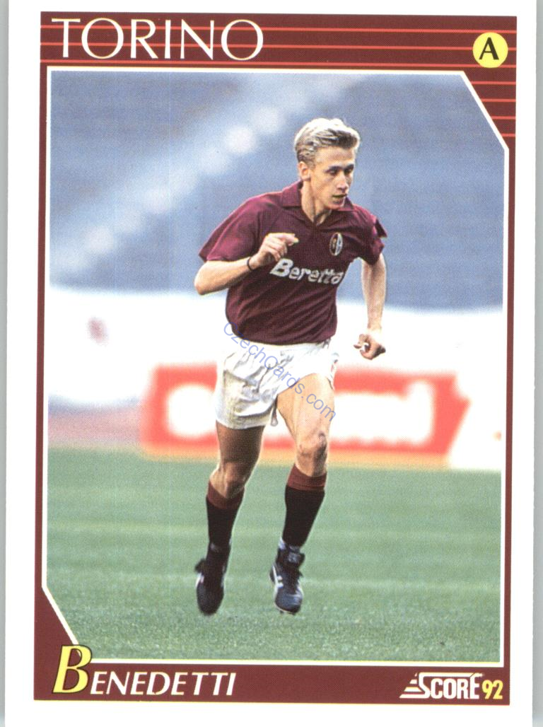Silvano Benedetti 1992 Score Italian League #245