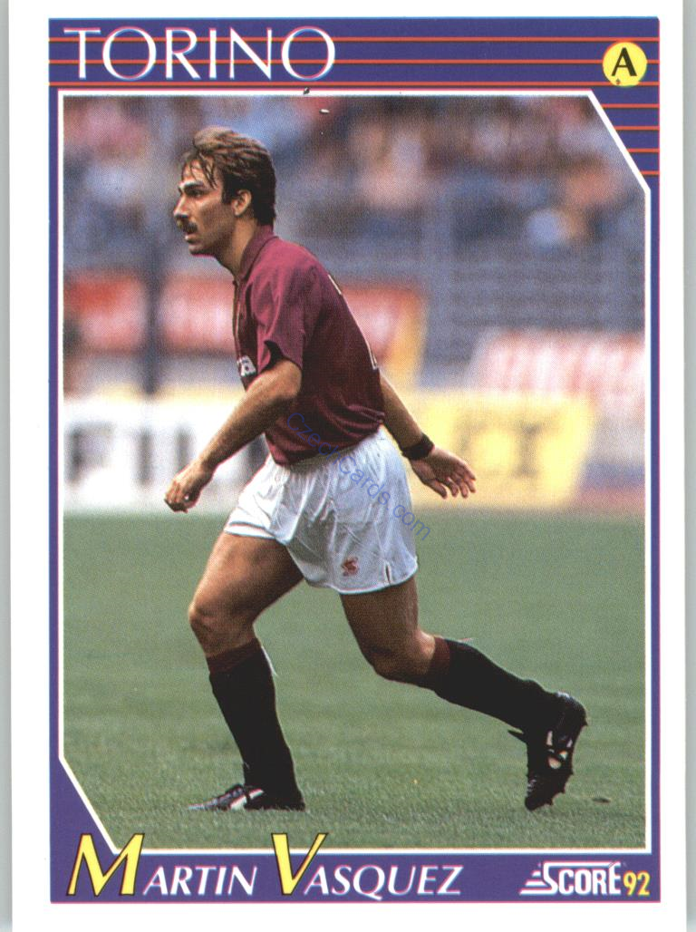 Martin Vazquez 1992 Score Italian League #250