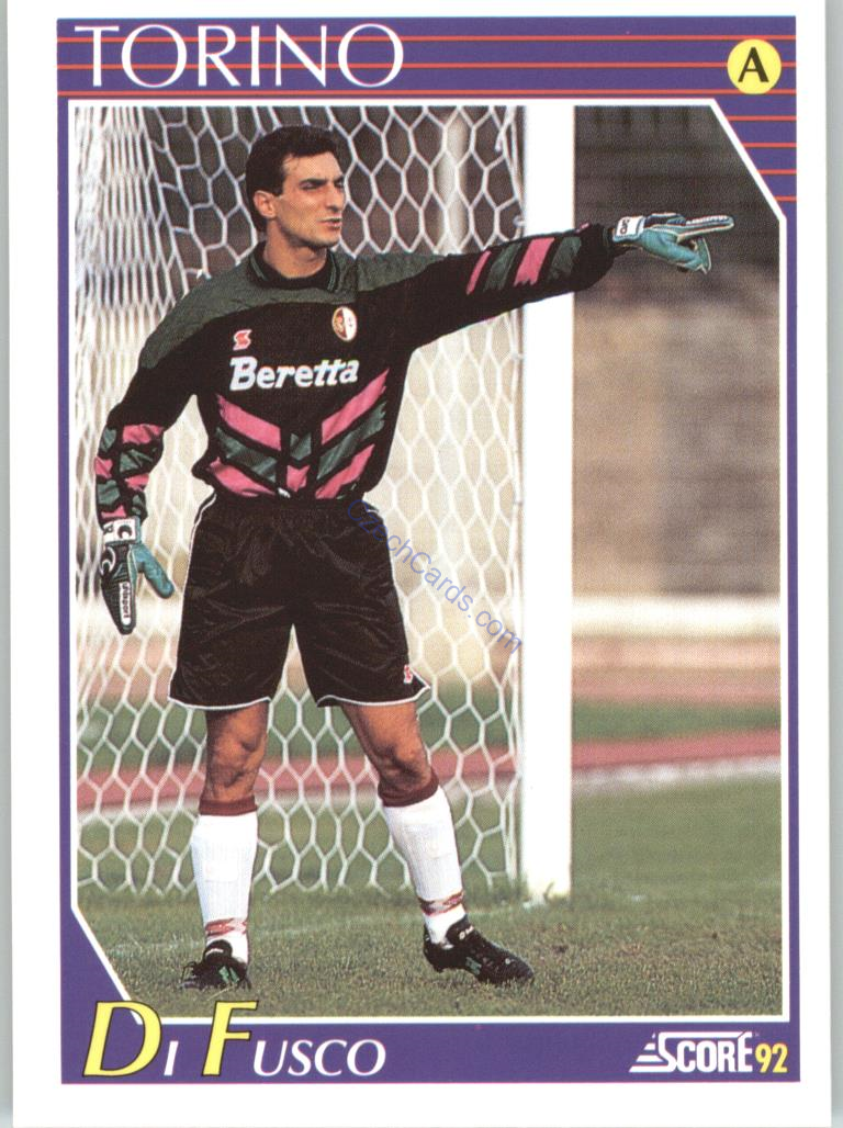 Raffaele Di Fusco 1992 Score Italian League #252