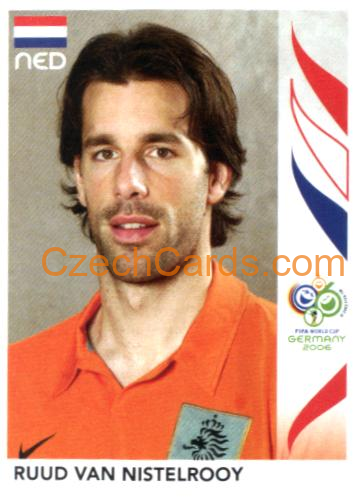 Ruud Van Nistelrooy 2006 Panini FIFA WC Germany sticker #241