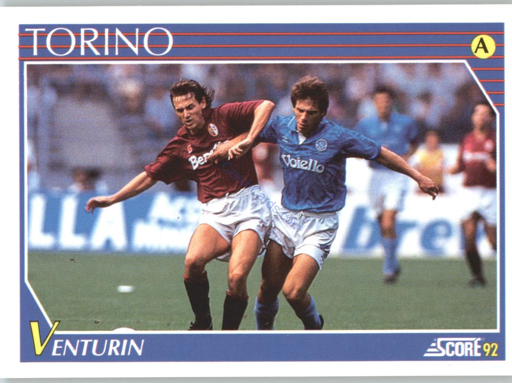 Giorgio Venturin 1992 Score Italian League #254
