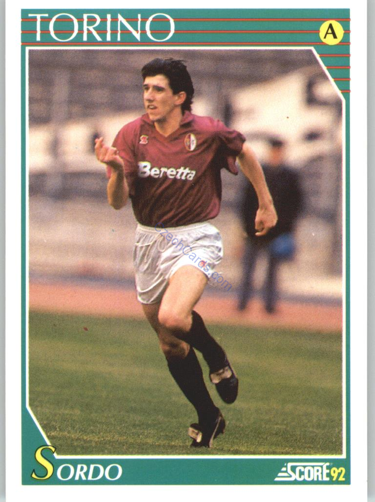 Gianluca Sordo 1992 Score Italian League #255