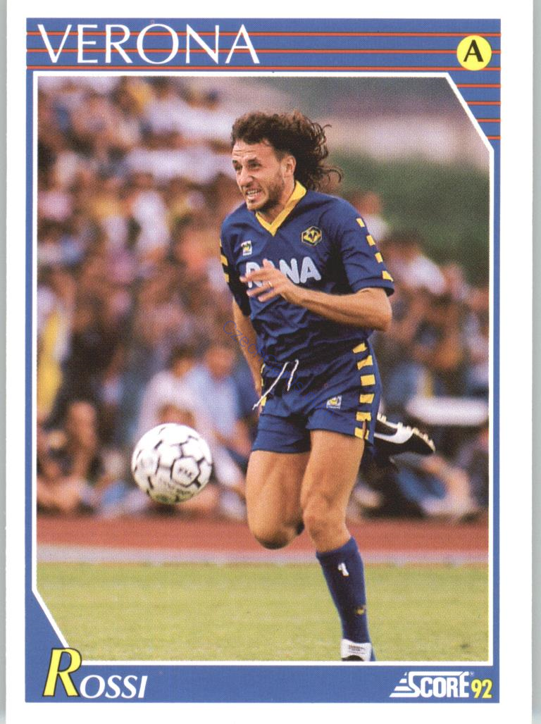 Ezio Rossi 1992 Score Italian League #259