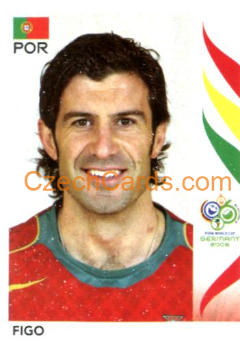 Figo 2006 Panini FIFA WC Germany sticker #293