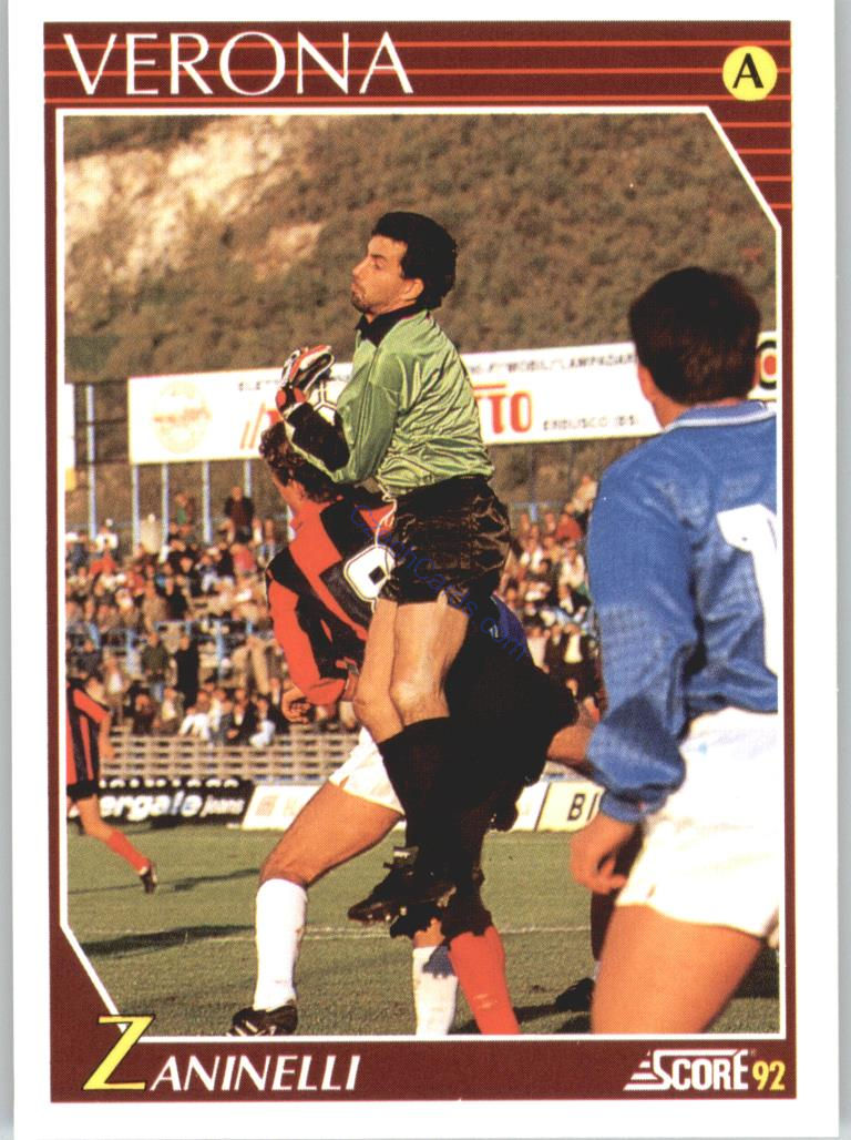 Alessandro Zaninelli 1992 Score Italian League #267