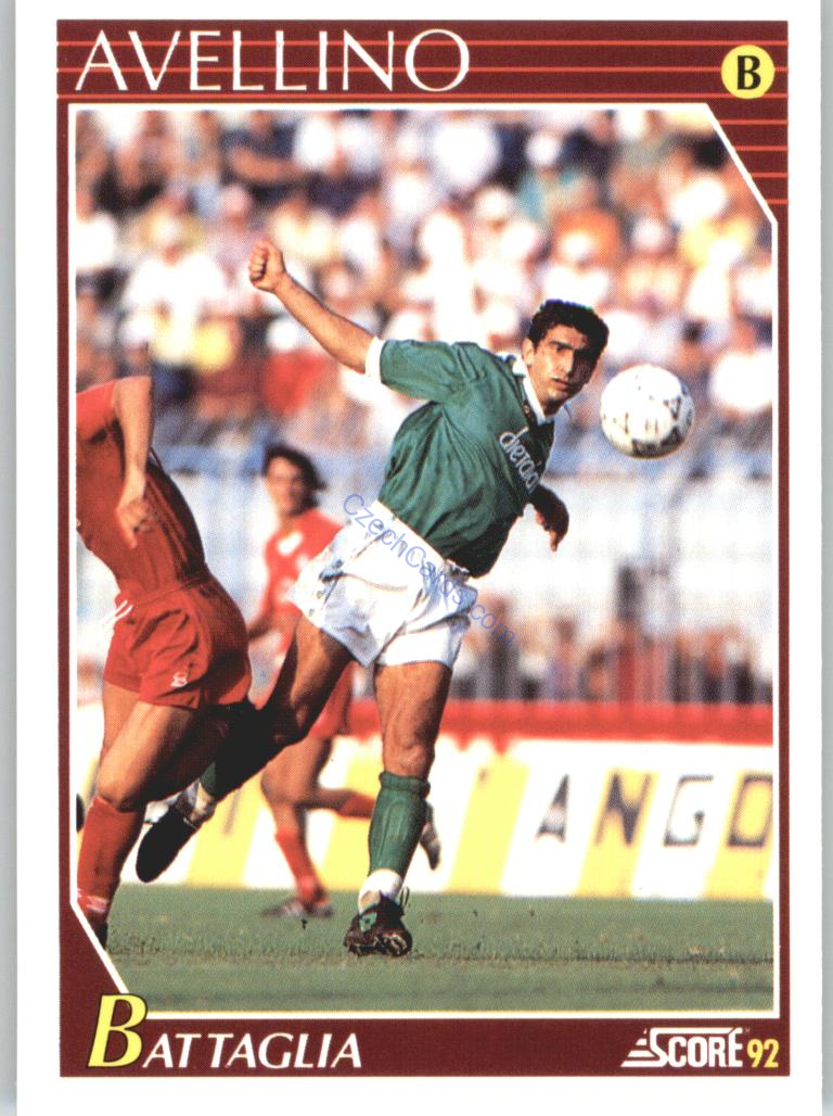 Lorenzo Battaglia 1992 Score Italian League #273