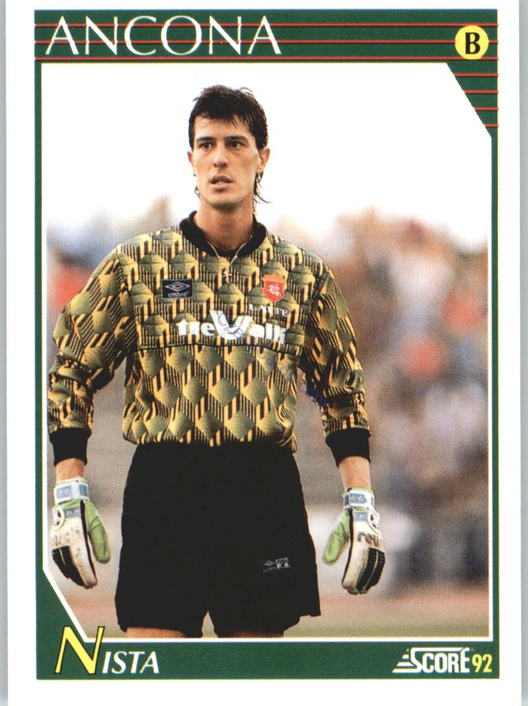 Alessandro Nista 1992 Score Italian League #275