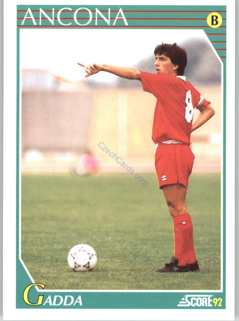 Massimo Gadda 1992 Score Italian League #277