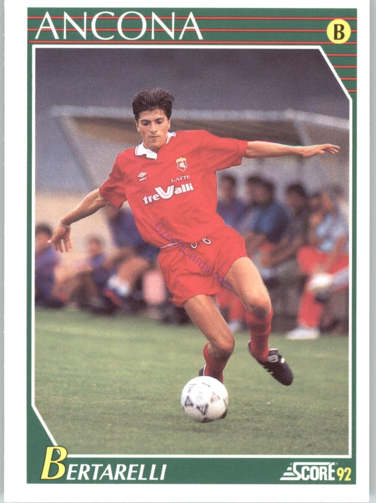 Mauro Bertarelli 1992 Score Italian League #278