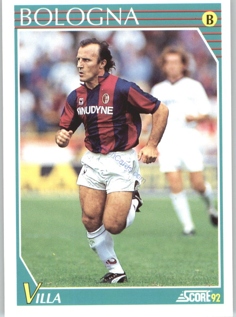 Renato Villa 1992 Score Italian League #280