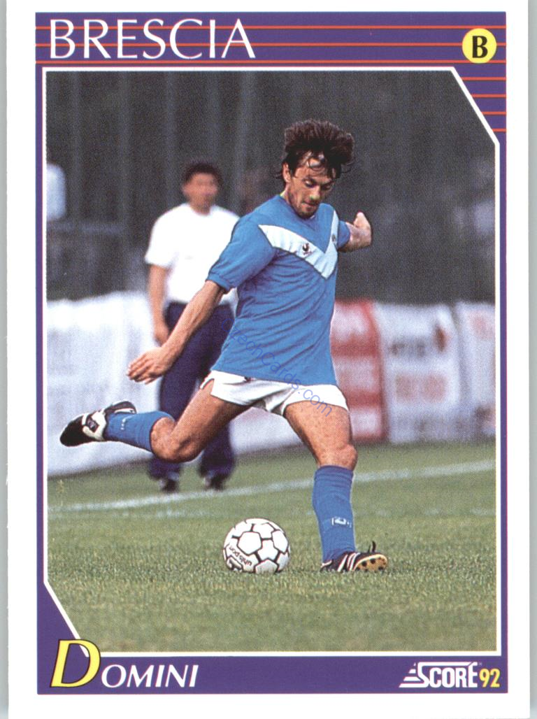 Sergio Domini 1992 Score Italian League #285