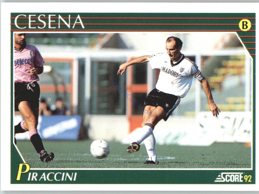 Adriano Piraccini 1992 Score Italian League #293