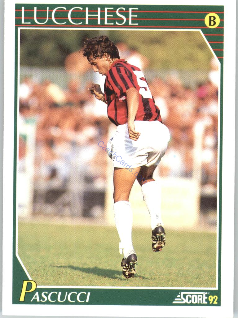 Carlo Pascucci 1992 Score Italian League #304