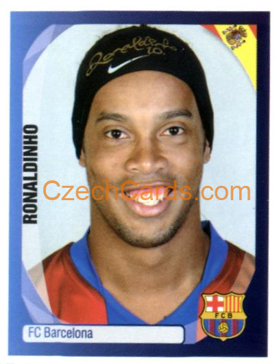 Ronaldinho 2007/08 Panini UCL sticker #55
