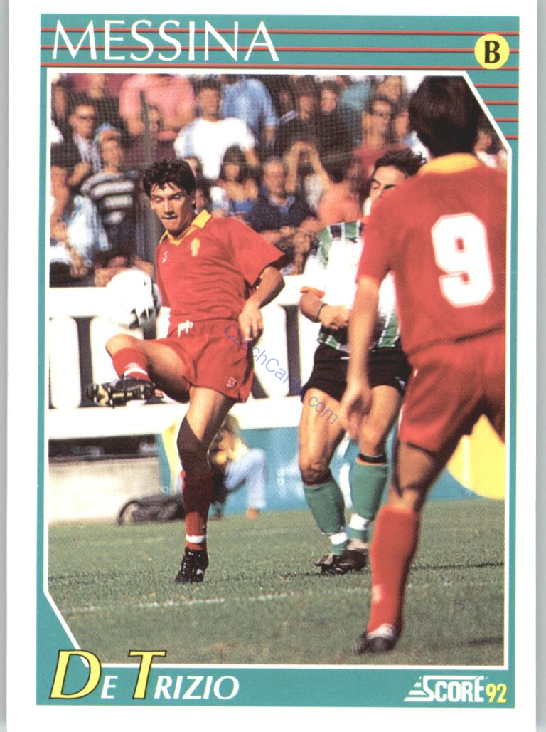 Giorgio De Trizio 1992 Score Italian League #308