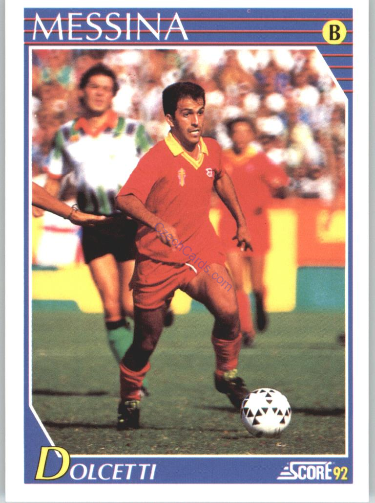 Aldo Dolcetti 1992 Score Italian League #309