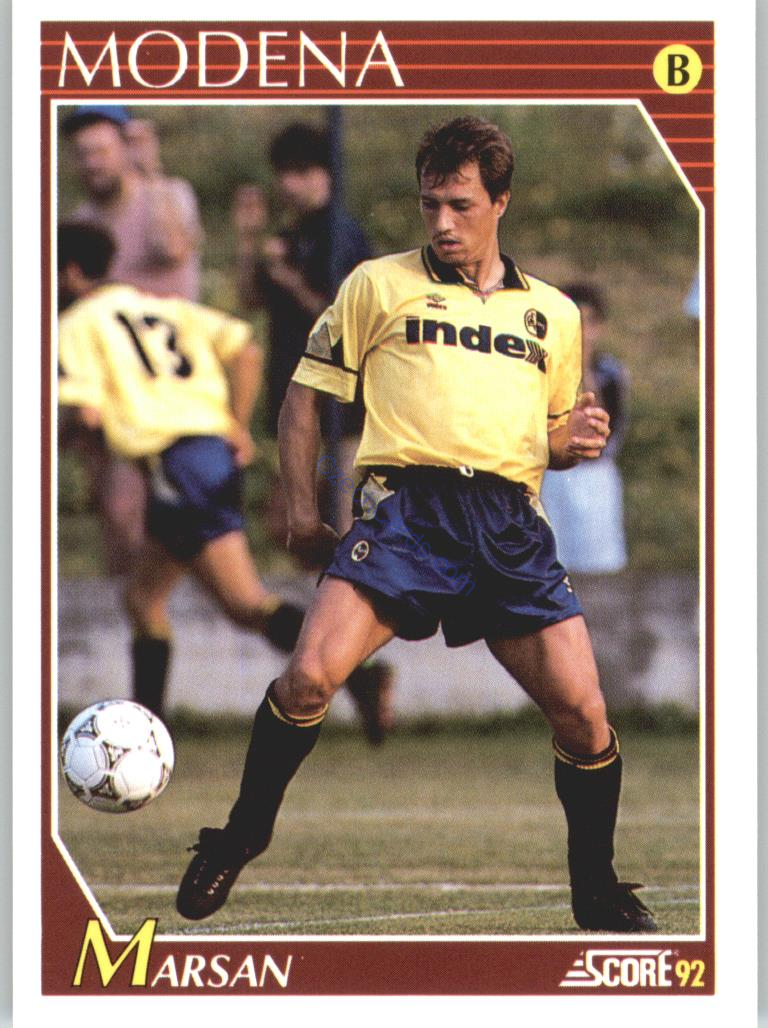 Daniele Marsan 1992 Score Italian League #312
