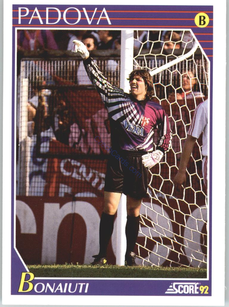 Adriano Bonaiuti 1992 Score Italian League #319