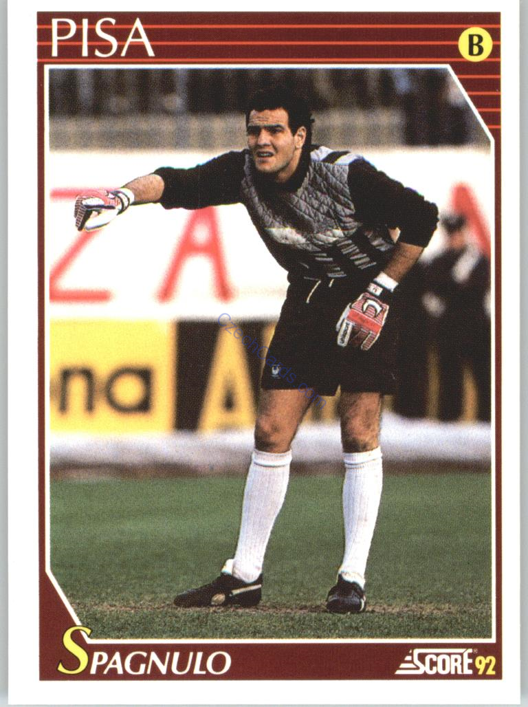Gianpaolo Spagnulo 1992 Score Italian League #331
