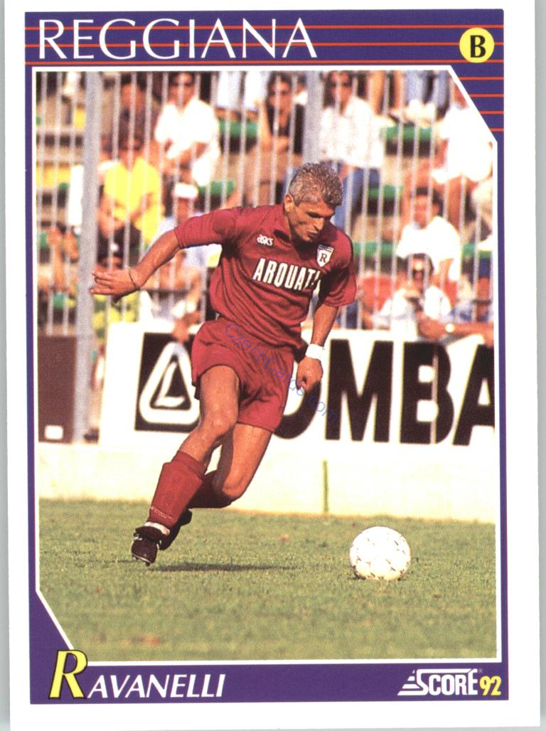 Fabrizio Ravanelli 1992 Score Italian League #338