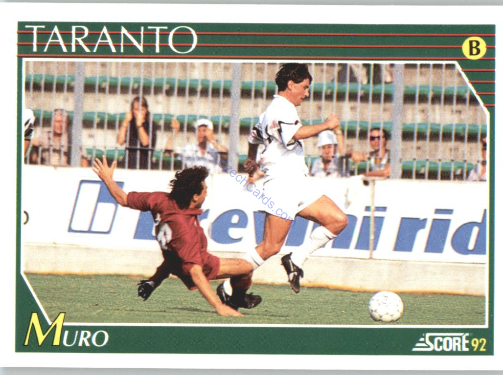 Ciro Muro 1992 Score Italian League #341