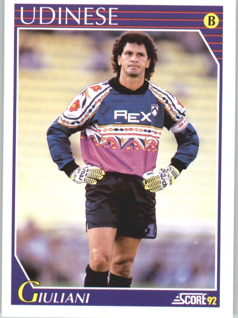 Giuliano Giuliani 1992 Score Italian League #343