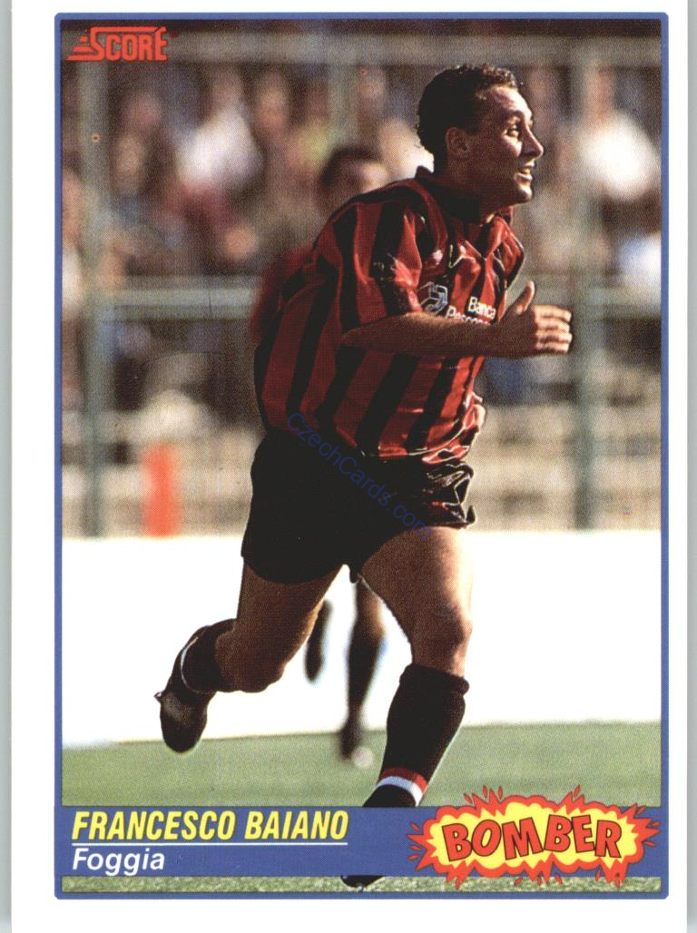 Francesco Baiano 1992 Score Italian League #363