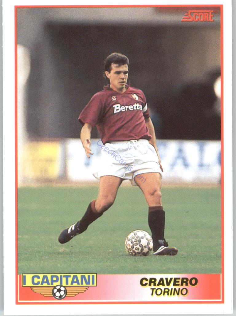 Roberto Cravero 1992 Score Italian League #392