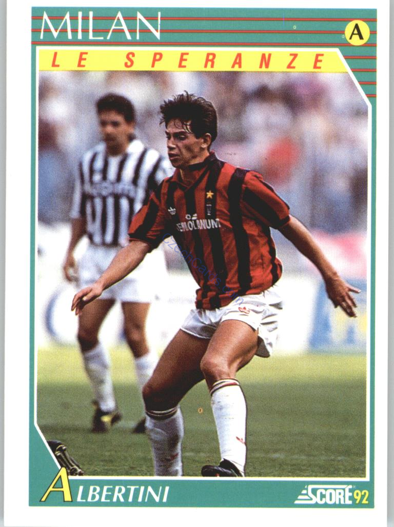 Demetrio Albertini 1992 Score Italian League #395