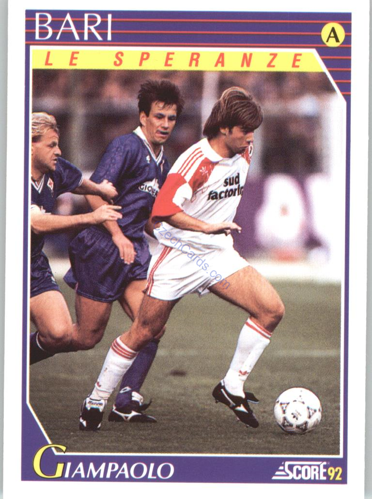 Federico Giampaolo 1992 Score Italian League #400