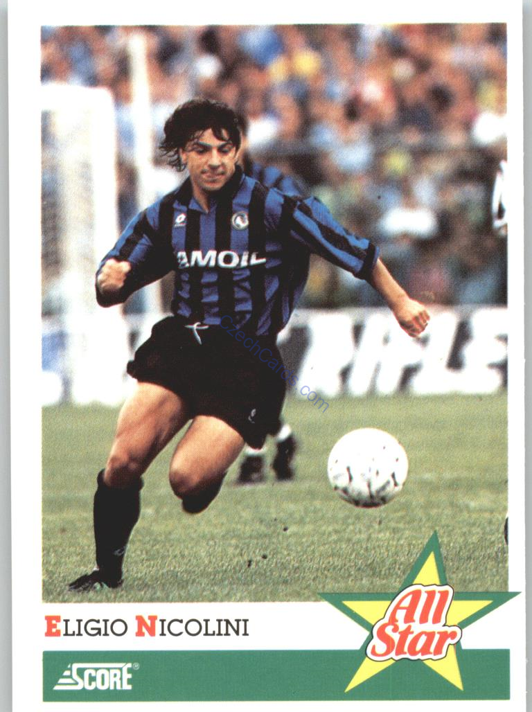 Eligio Nicolini 1992 Score Italian League #405