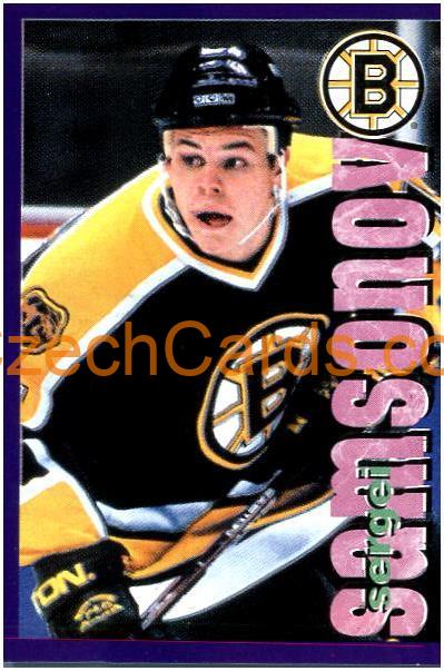 Sergei Samsonov 1998/99 Panini NHL Hockey sticker #13